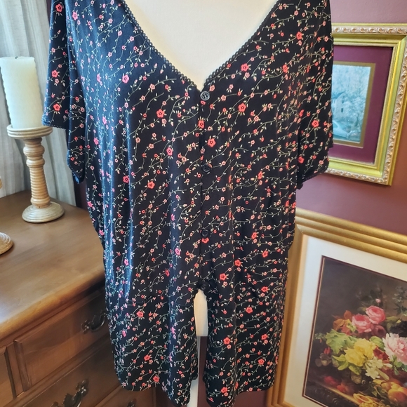 Vintage Plus Size floral 3X Notations - Picture 5 of 14